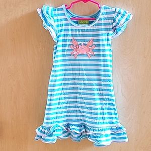 Applique Crab Dress
